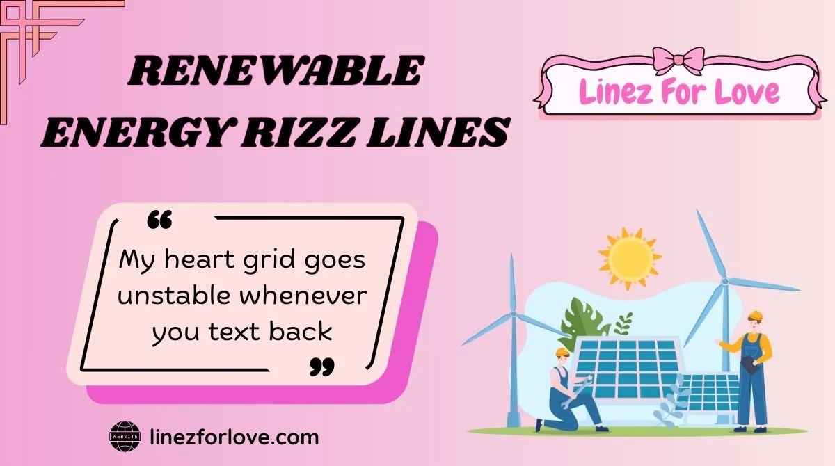 Renewable Energy Rizz Lines
