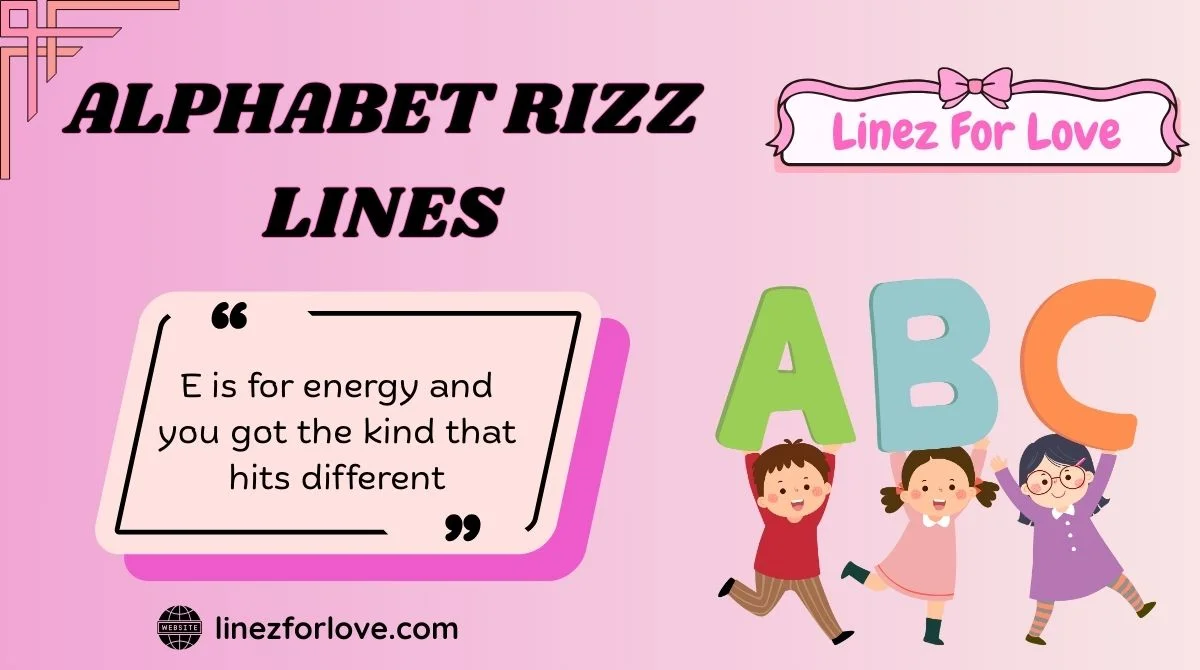 Alphabet Rizz Lines