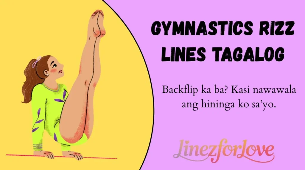 Gymnastics Rizz Lines Tagalog