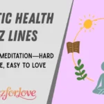 Holistic Health Rizz Lines